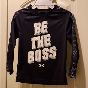 Under Armour Heat gear long sleeve shirt.
